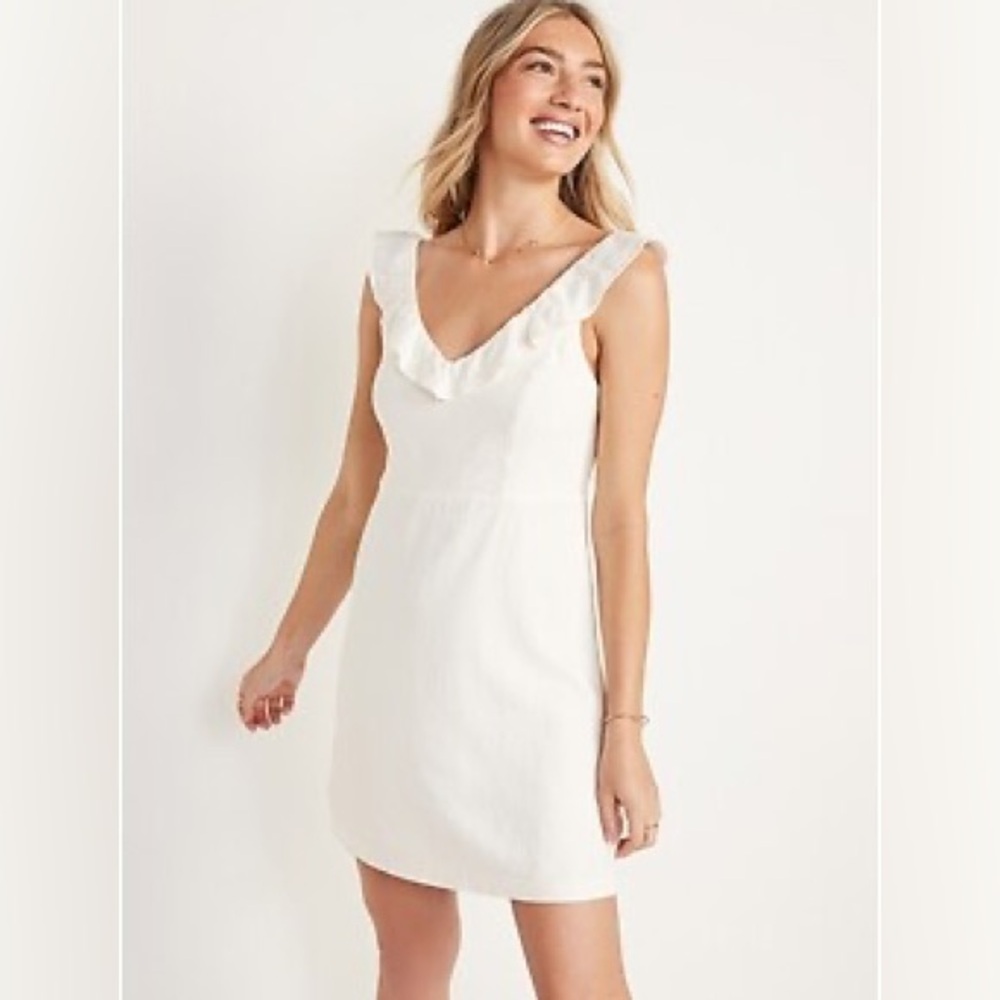 NWT Linen Blend Dress